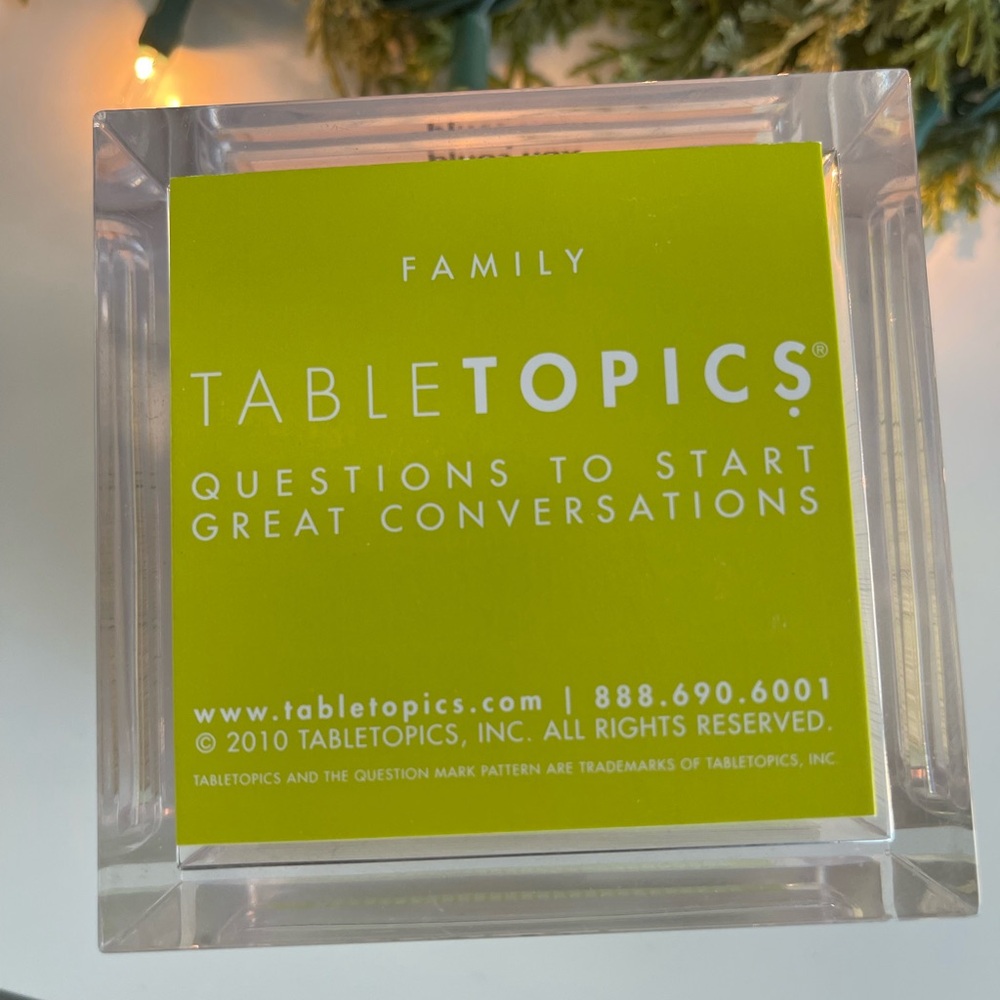 Table Topics - Family Edition